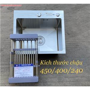 CHẬU RỬA BÁT MỘT HỐ INOX 304